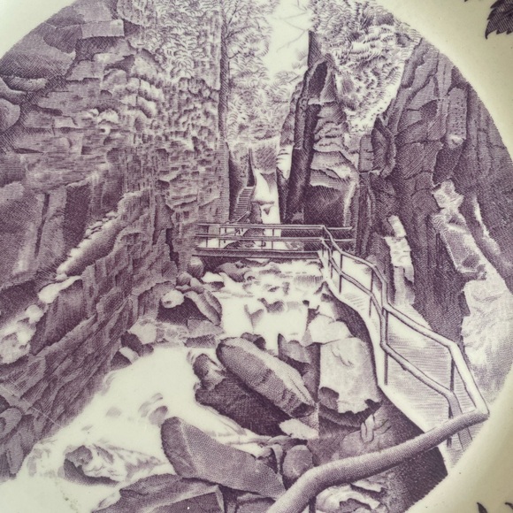 Jonroth The Flume 10” Mulberry Dinner Plate - Picture 2 of 12